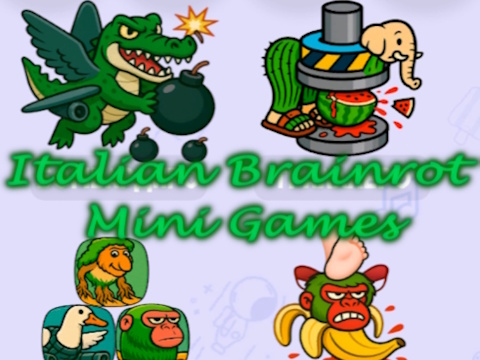 Spel Italiaanse Brainrot Mini Games  online