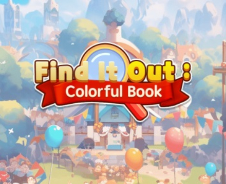 Spel Ontdek het een kleurrijk boek  online