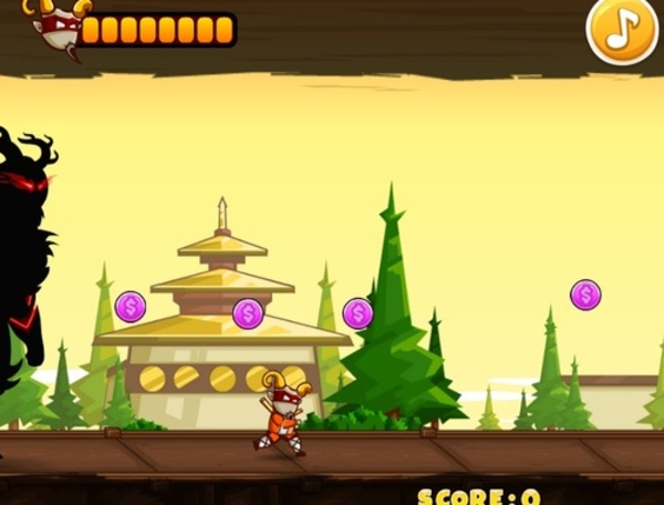 Spel Warrior Run  online