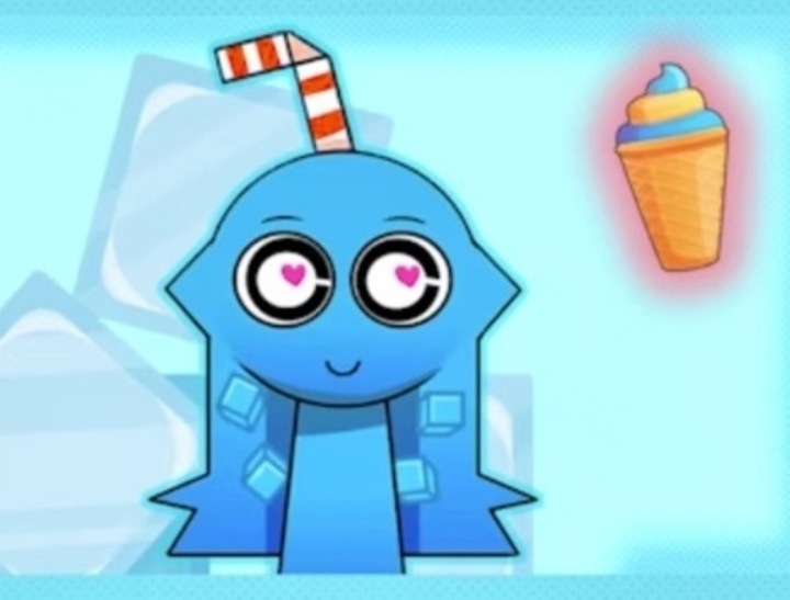 Spel Sprunki Ice Mod Aqua  online