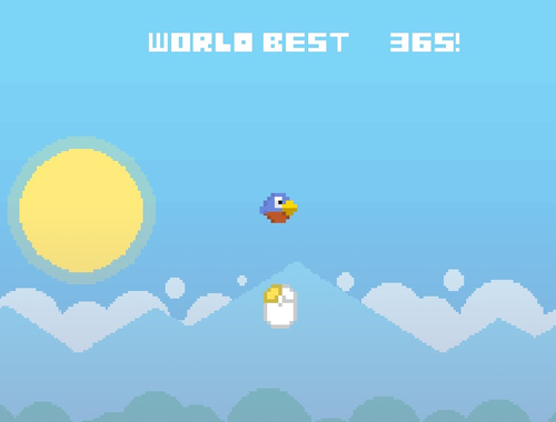 Spel Flappy -vlucht  online