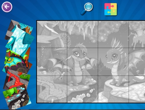 Spel Slimme kinderen puzzel  online