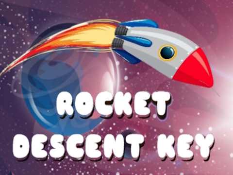 Spel Rocket Descent -sleutel  online