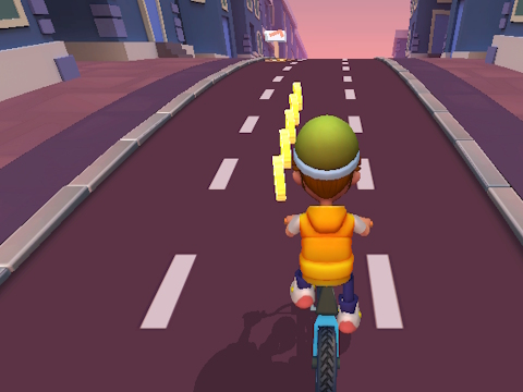 Spel Paper Boy Race Running Game  online