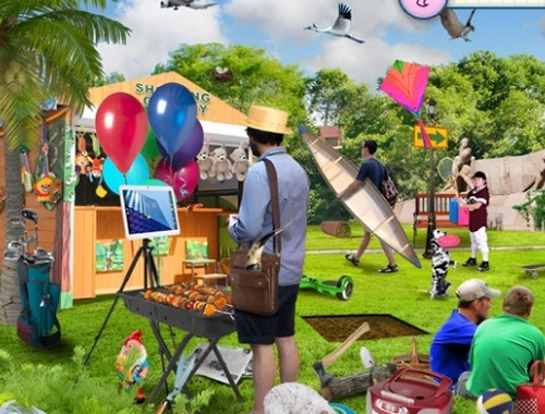 Spel Verborgen objecten vakantie in Brazilië  online