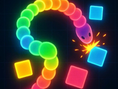 Spel Snake Frenzy Color Clash  online