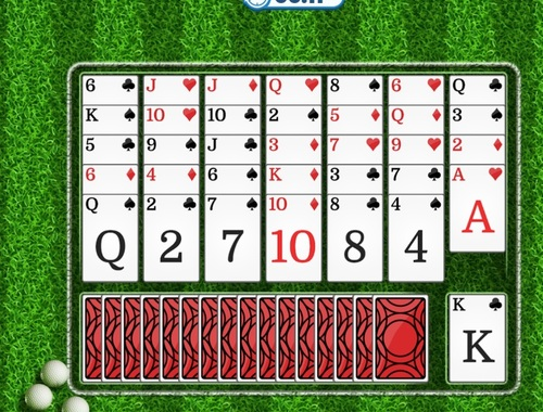 Spel Golf Solitaire  online