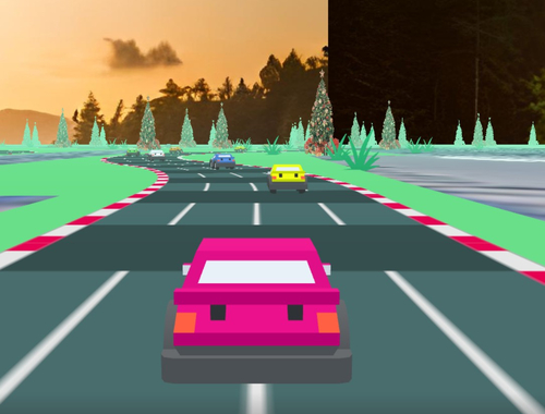 Spel High Speed Chase 3D  online
