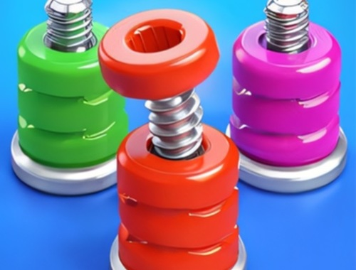 Spel Noten en bouten sorteren  online