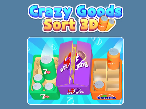 Spel Gekke goederen sorteer 3D  online