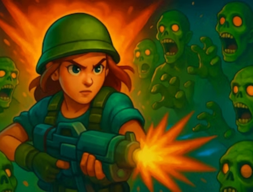 Spel Zombie Auto Defense  online