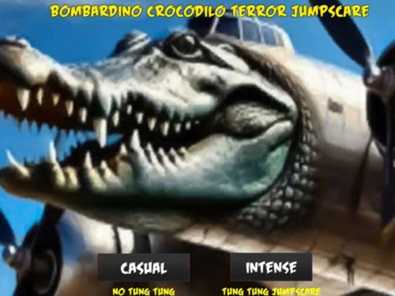 Spel Bombardino Crocodilo: Terror Jumpscare online