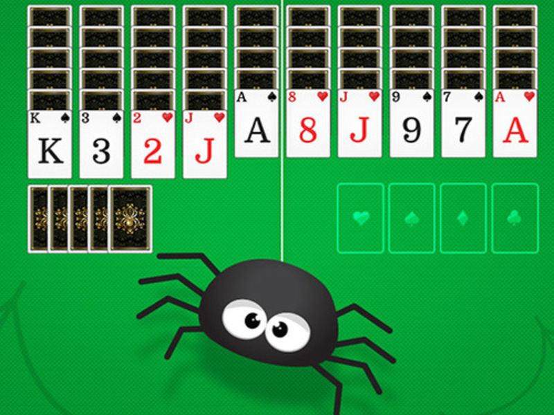 Spel Spider Solitaire online