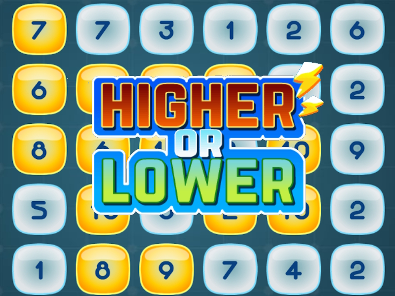 Spel Hoger of lager online