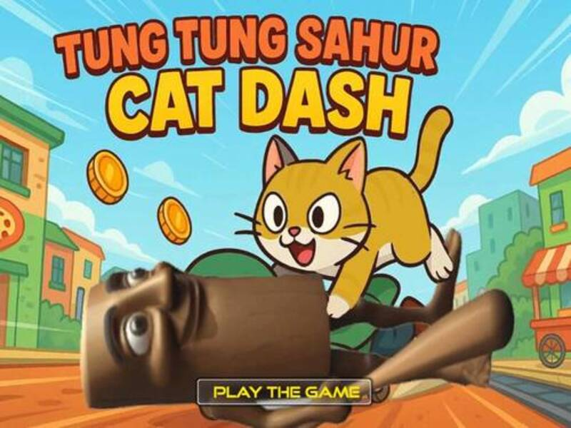 Spel Tung Tung Sahur Cat Dash online