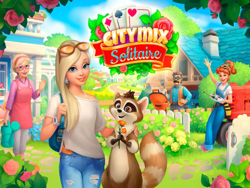 Spel Citymix-solitaire online