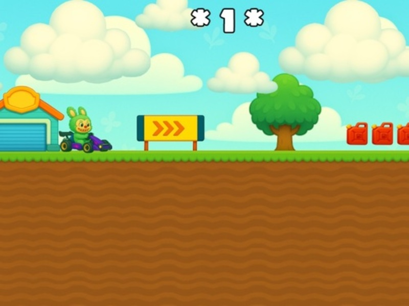 Spel Labubu Gokart online