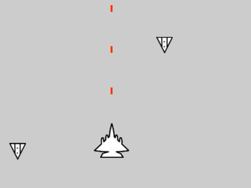 Spel Minimalistische luchtstrijd online