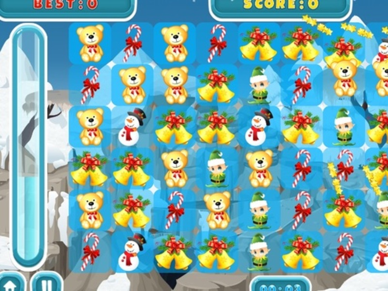 Spel Happy Christmas Match3 online