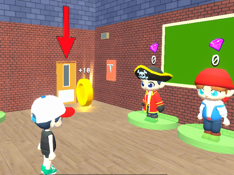 Spel School ontsnapt Obby online