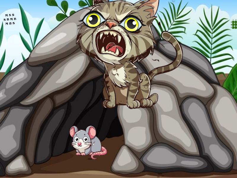 Spel Rat grote ontsnapping van kat online