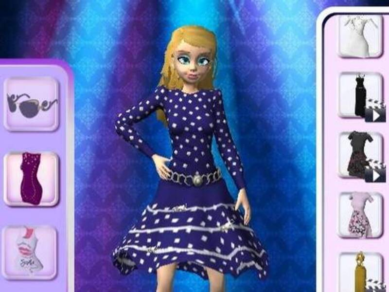 Spel Model verkleed make-over game online