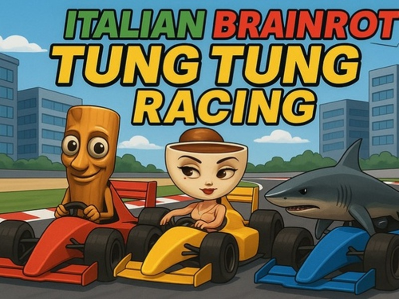 Spel Italiaans Brainrot Tung Tung Racing online
