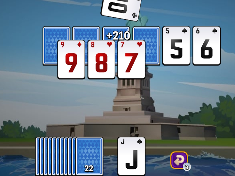 Spel Holiday Tripeaks online