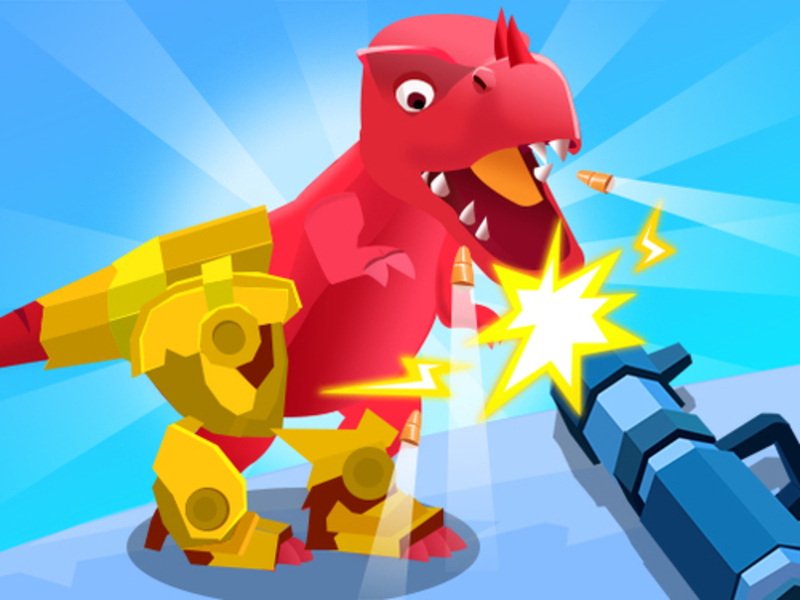 Spel Dino verbergen n shoot online