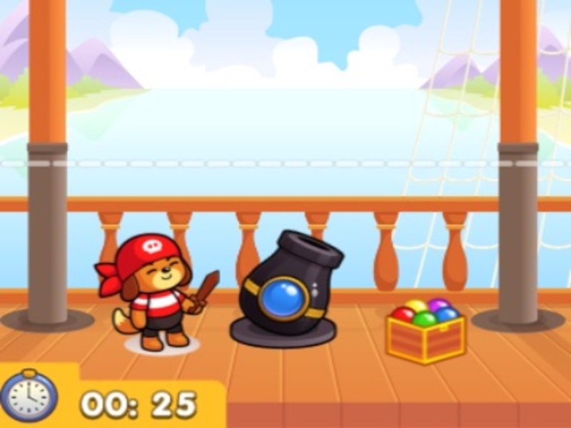 Spel Canon -bubbel online