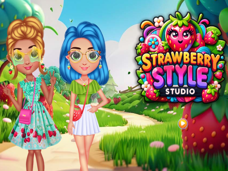 Spel Studio in aardbeienstijl online