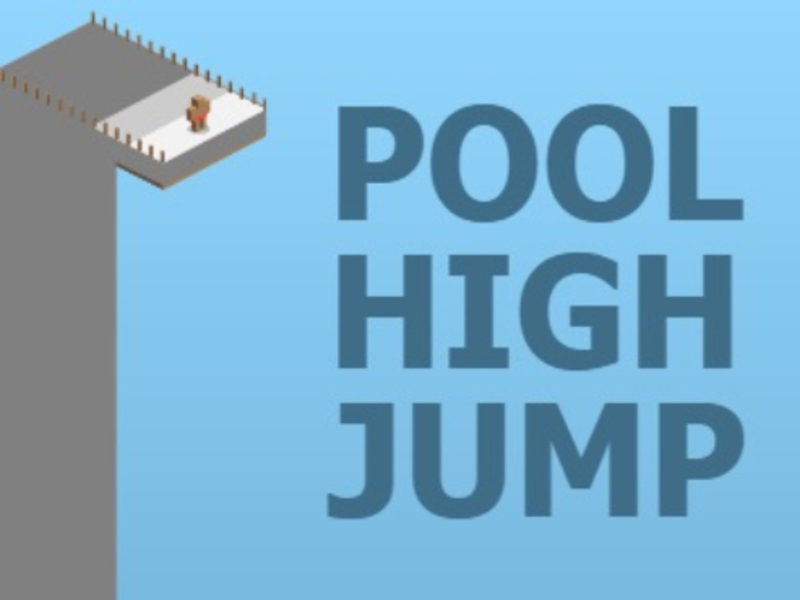 Spel Pool hoogspringen online