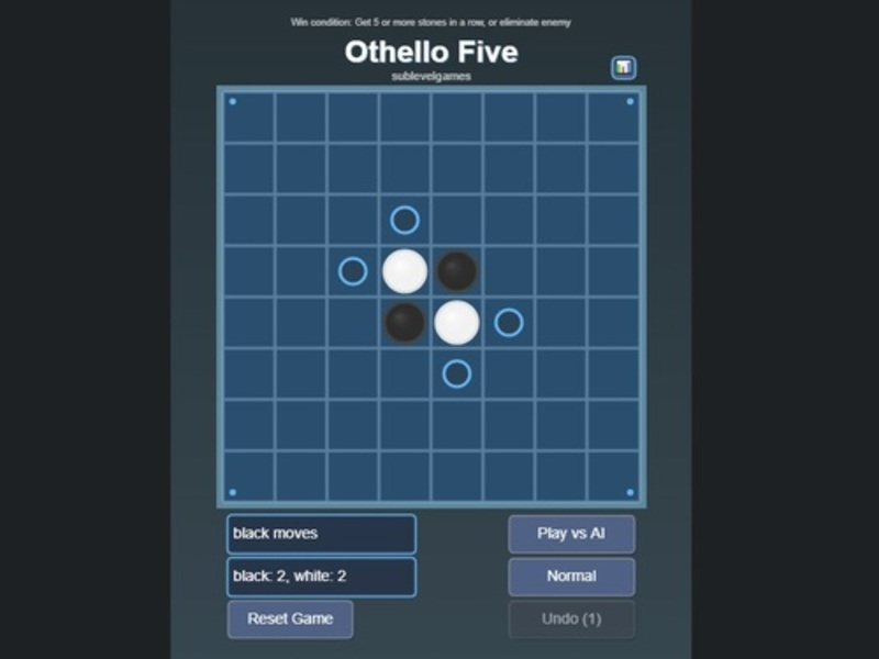 Spel Othello vijf online