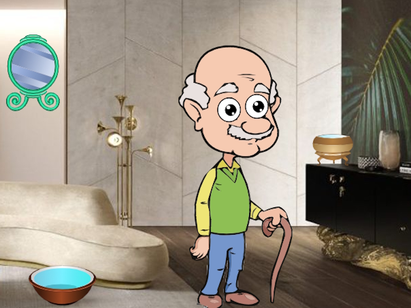 Spel Opa ontmoet de vrienden online