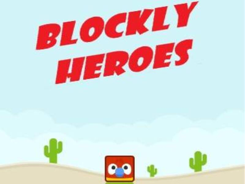 Spel Blockly Heroes online