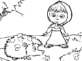 Spel Masha en de egel  online