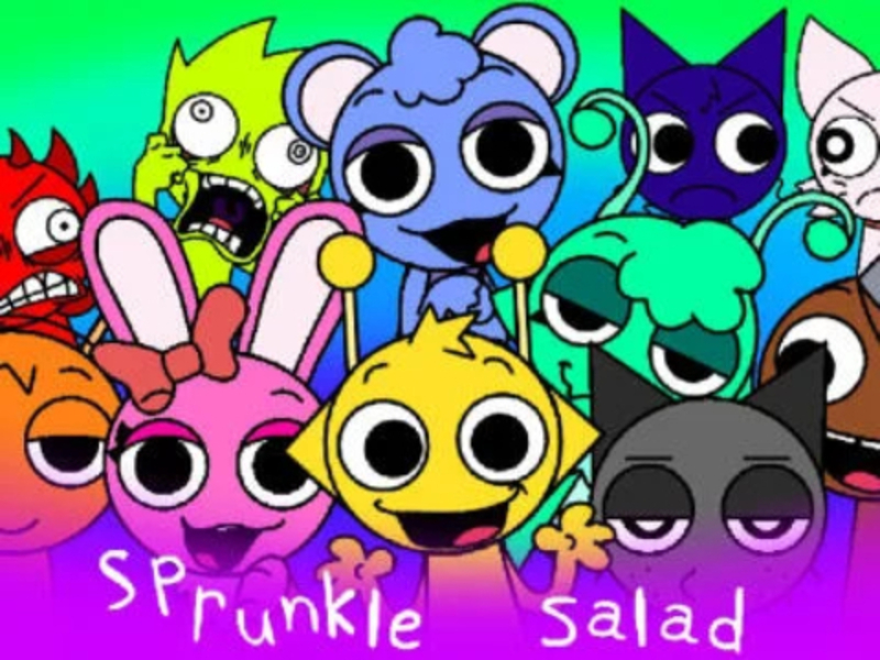 Spel Sprunkle salade online