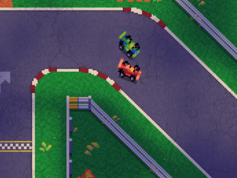 Spel Tiny Racing Demo online