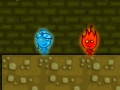 Spel Boos ijsmeisje en vuurjongen  online