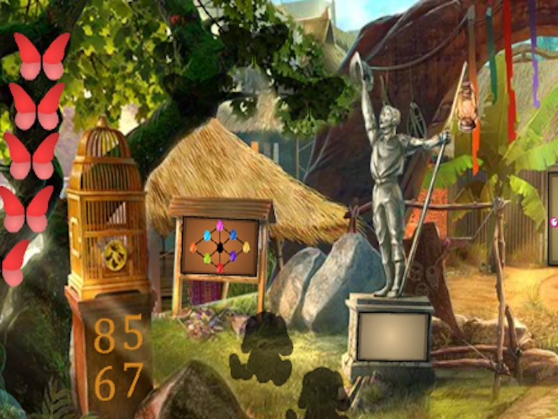 Spel Dodelijke vlinderredding online