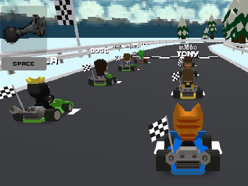 Spel Kart Bros online