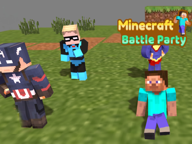 Spel Minecraft Battle Party online