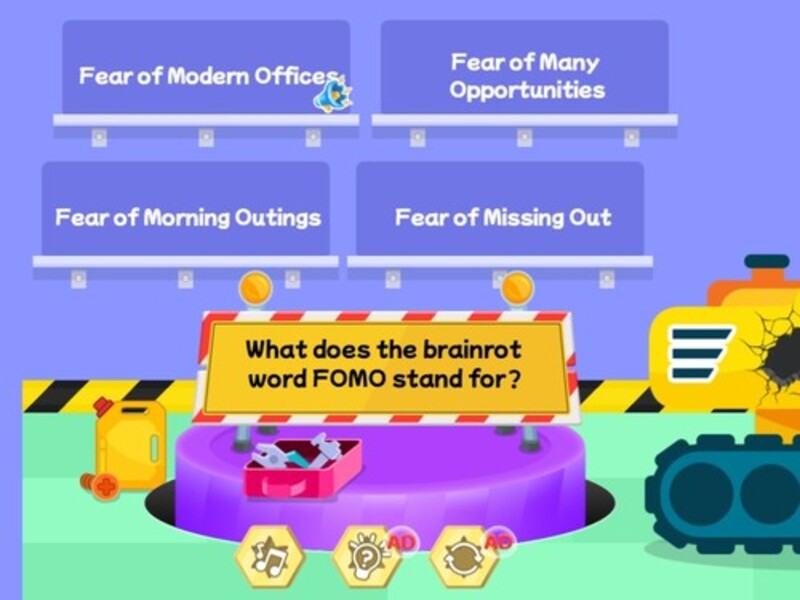 Spel Kids Quiz: Brainrot Words Quiz online