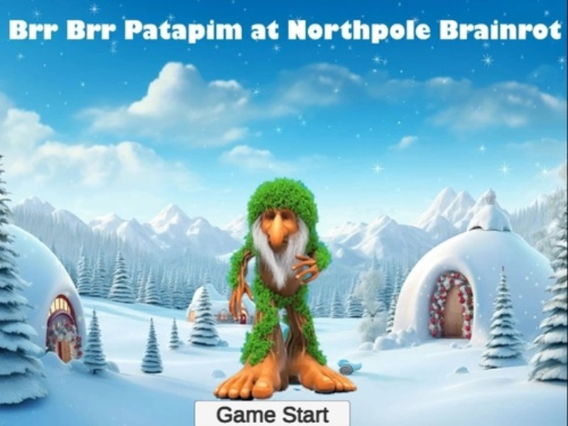 Spel Brr Brr Patapim bij Northpole Brainrot online