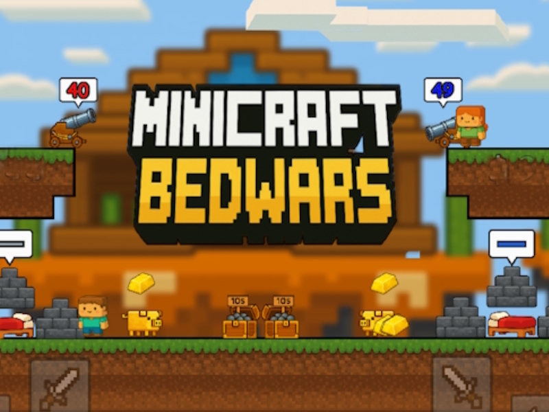 Spel Minecraft bedworst online