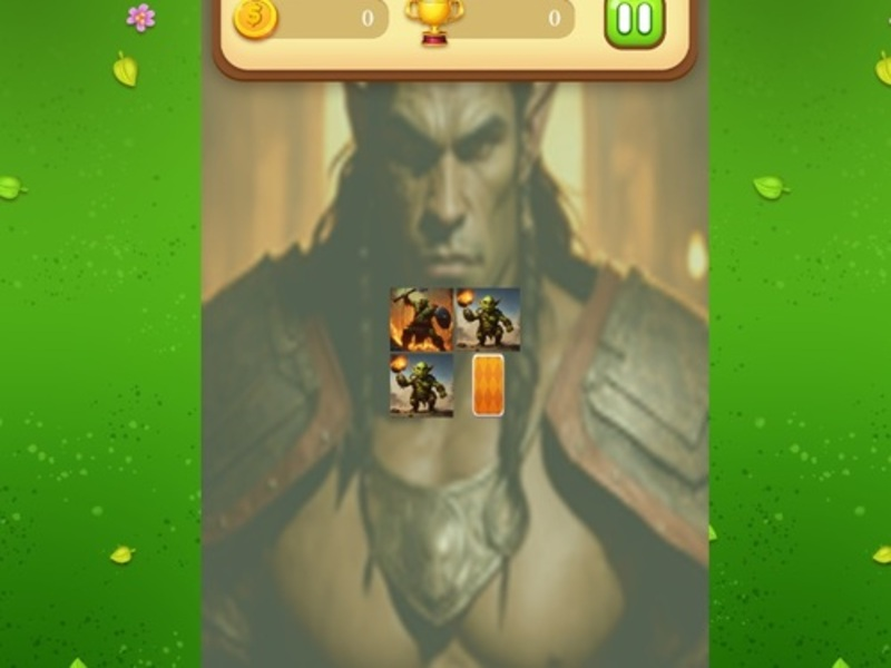 Spel Orc Memory Match online