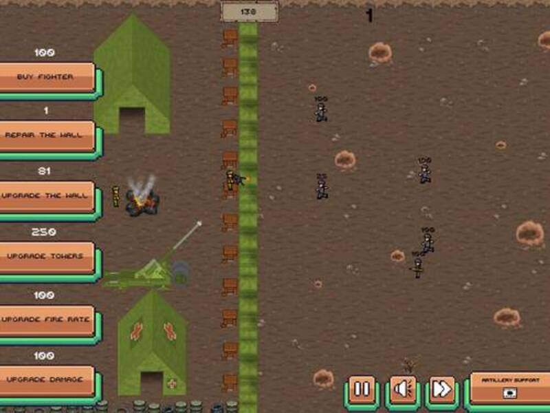 Spel WW2 frontline verdediging online