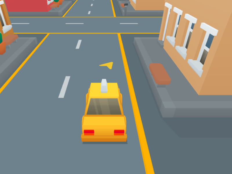 Spel Taxichauffeur 3D online
