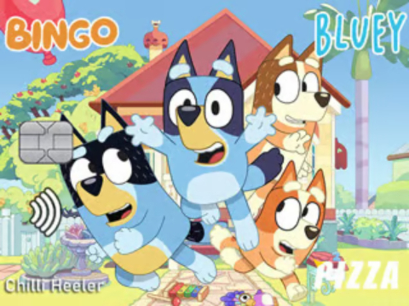 Spel Jigsaw Puzzle: Bluey Credit Card online