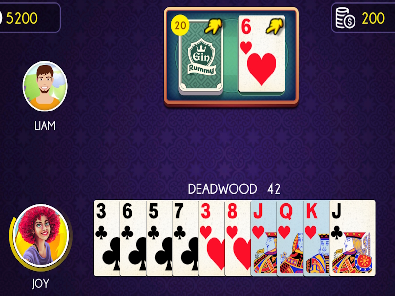 Spel Gin Rummy online